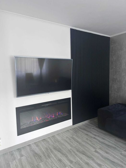 Riflaj MDF Premium - 9 lamele MDF pe panou 260x40