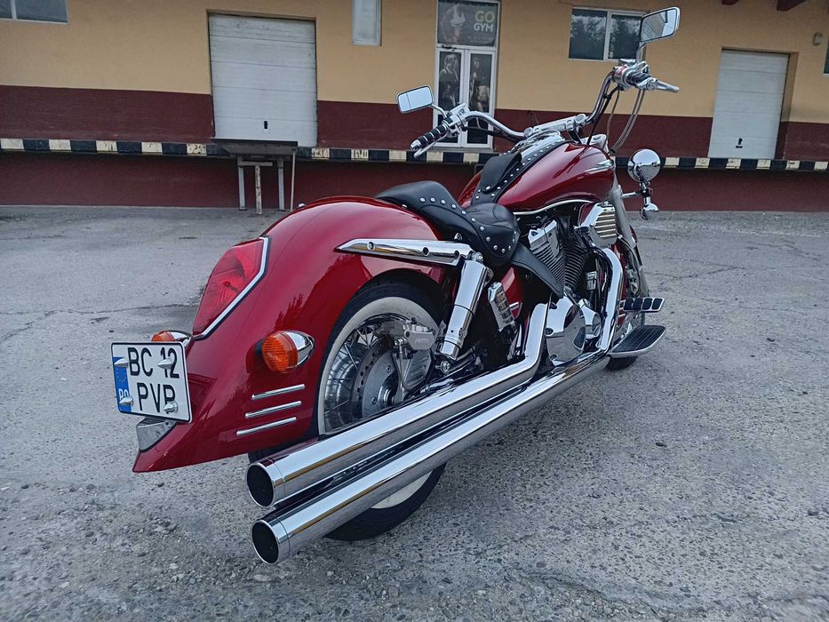 vand HONDA VTX 1800S,hard-krome 3'',power-commander,kuryakyn,mustang