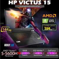 HP Victus Gaming 15 (R5 5600H 6 yadr/12potok/GTX 1650 4gb )DDR4-16gb