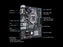 Asus prime H310 + G5400 + 8Gb DDR4