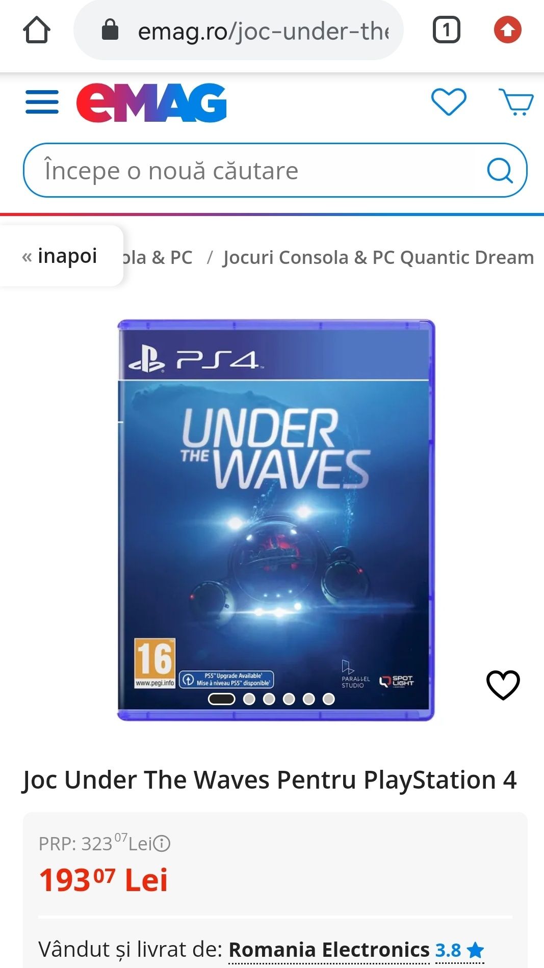 Joc Under The Waves Pentru PlayStation 4