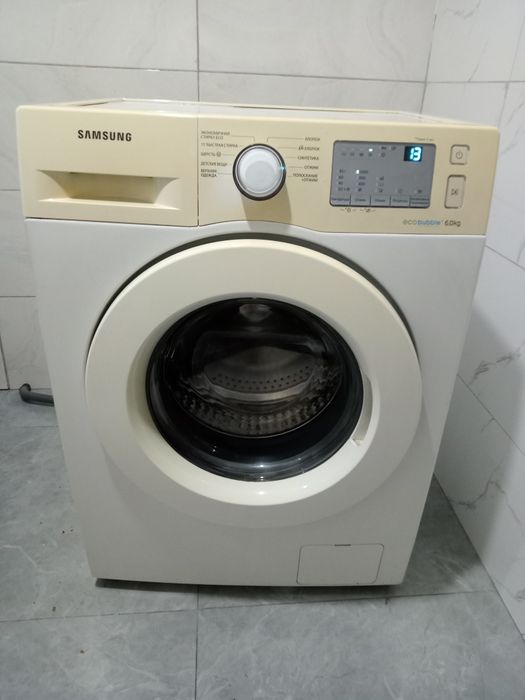 Samsung eco bubble 6kg в рабочем состоянии