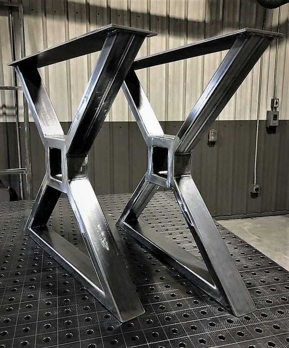 Picioare metalice pentru mese si masute