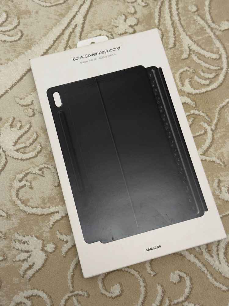 Чехол-Клавиатура для Samsung Galaxy Tab S7+ / Tab S8+ 12.4", Black