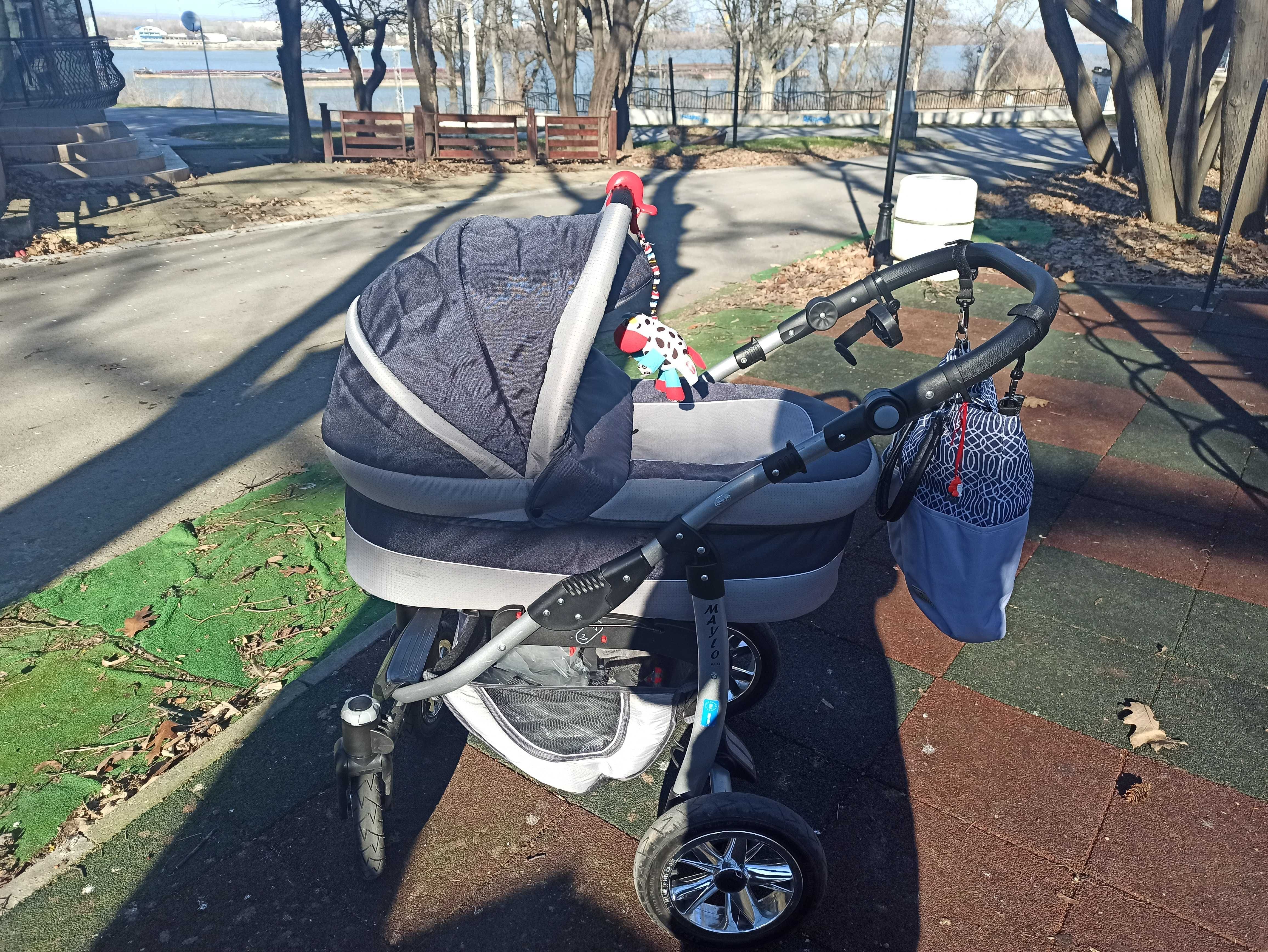 Детска количка baby Merc Maylo 3 in 1