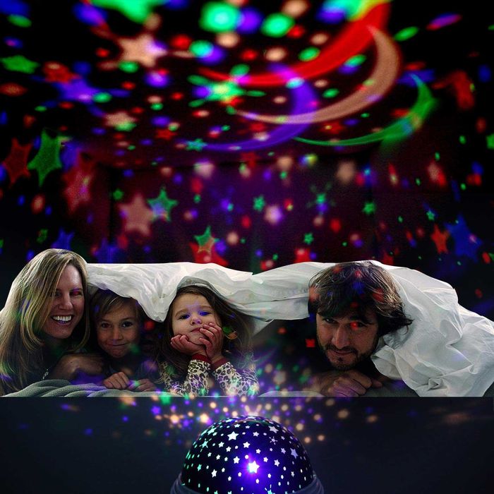 Lampa 2in1 cu Proiector de Cer Instelat Lumina de Noapte Rotativa 360°