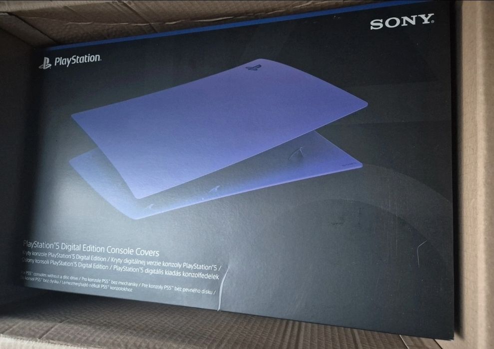 Carcasa consola PS5 digital purple