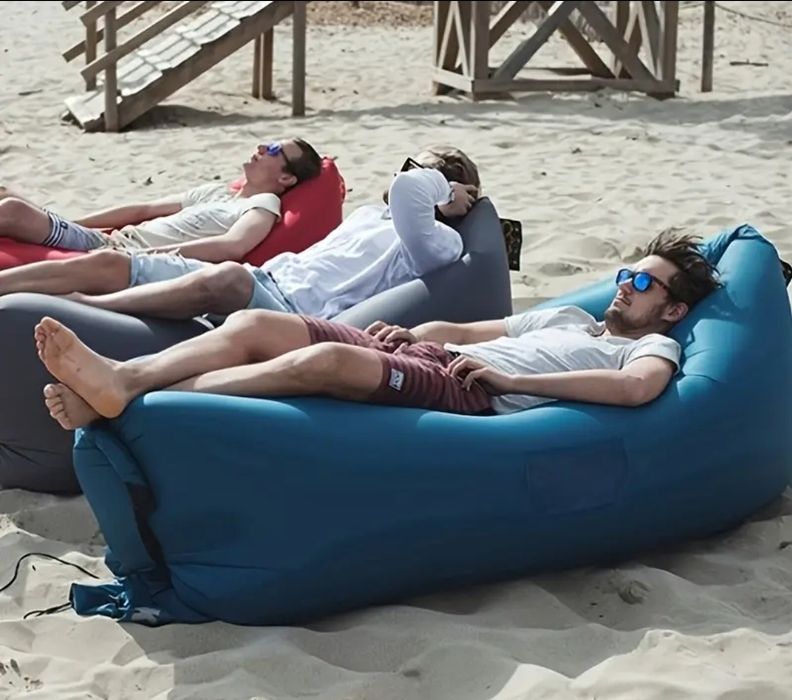 5 bucati NOI - sezlong gonflabil / lazy bag - 150 lei toate 5 !!!