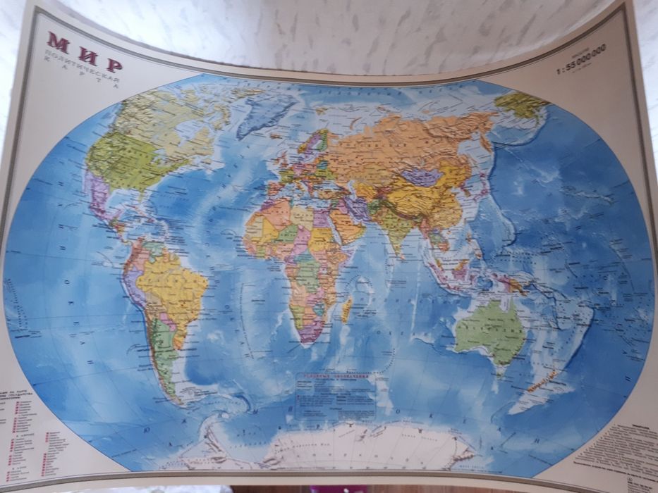 Политическая карта новая