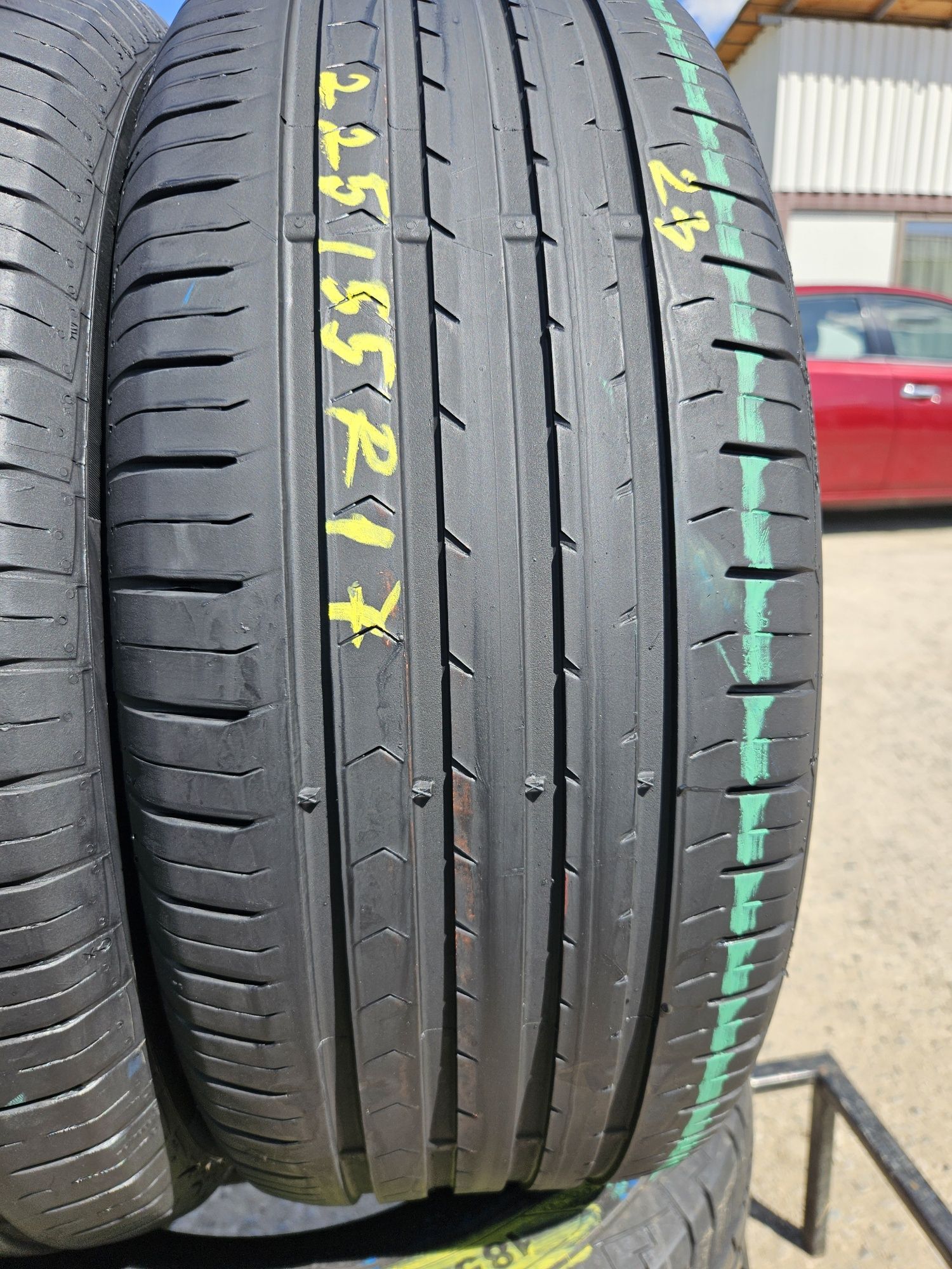 Vând anvelope vară 225/55/17 225/55r17 CONTINENTAL