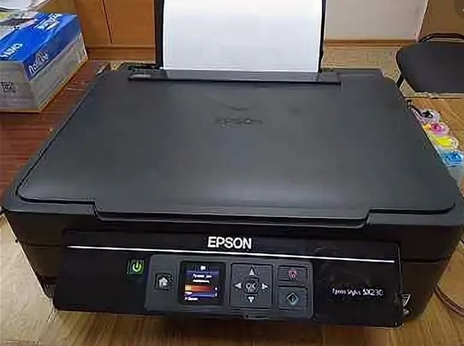 Принтер Epson SX 230 доп с  тельными картриджами