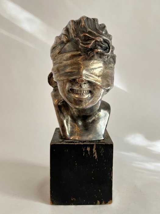 Statueta bust figurina bibelou artint ceramica Art Biedermeier