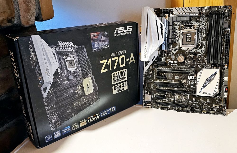 Placa baza gaming Asus Z170 Socket 1151 Full Box
