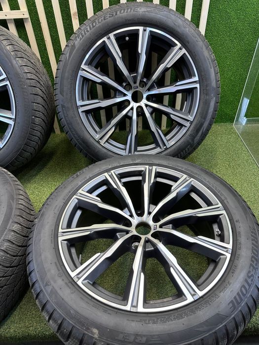 Set Jante X5 G05 X6 G06 R20 Stil M740 Iarna Bridgestone Dot 4023