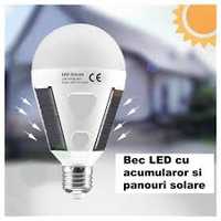 Bec LED pentru situatii de urgenta Solar, 12 w