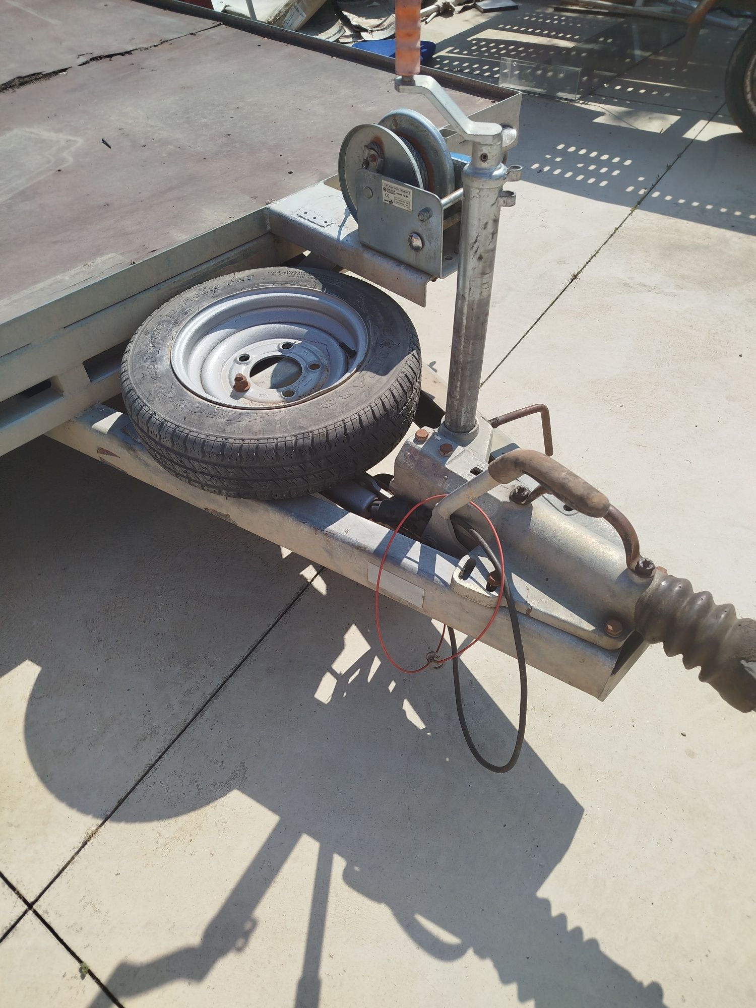 Vând platforma auto Ifor Williams Trailers SH