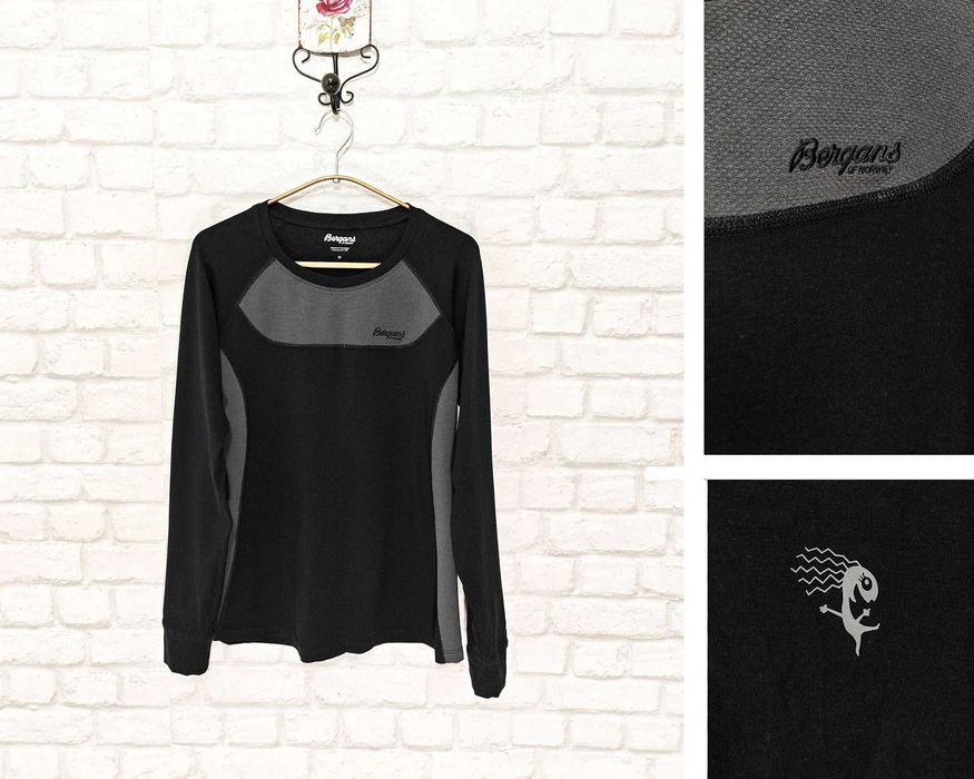 Bergans of Norway дамска фланелка от 100% Мериносова вълна размер М