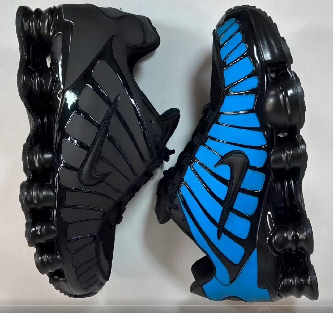 Nike Shox TL Black & Blue Thermoreactive мъжки маратонки