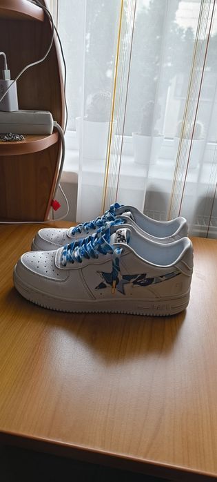BapeSta Camo Blue