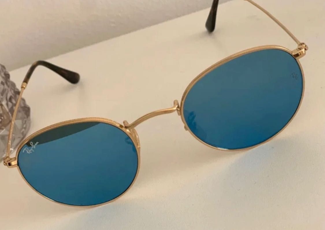 Ray Ban metal round