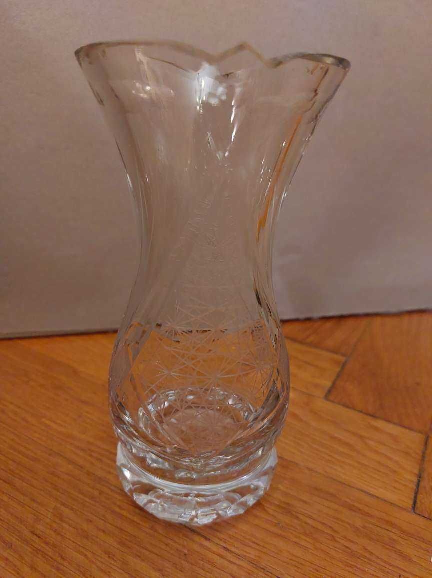 Vaza cristal Bohemia Î 16 cm, ca noua, foarte frumoasa/Vaza decorativa