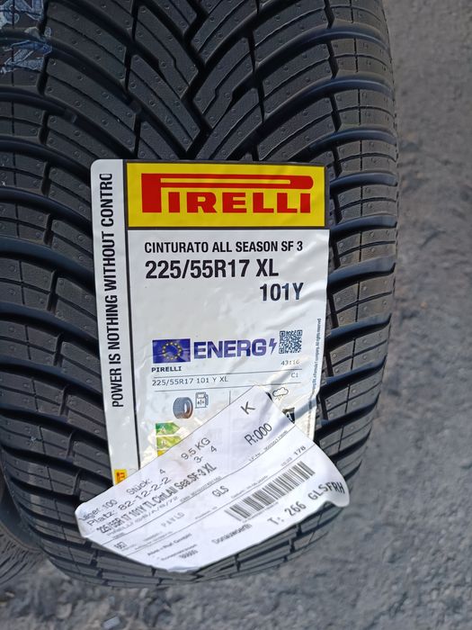 Всесезони гуми 225/55/17цола Pirelli Cinturato