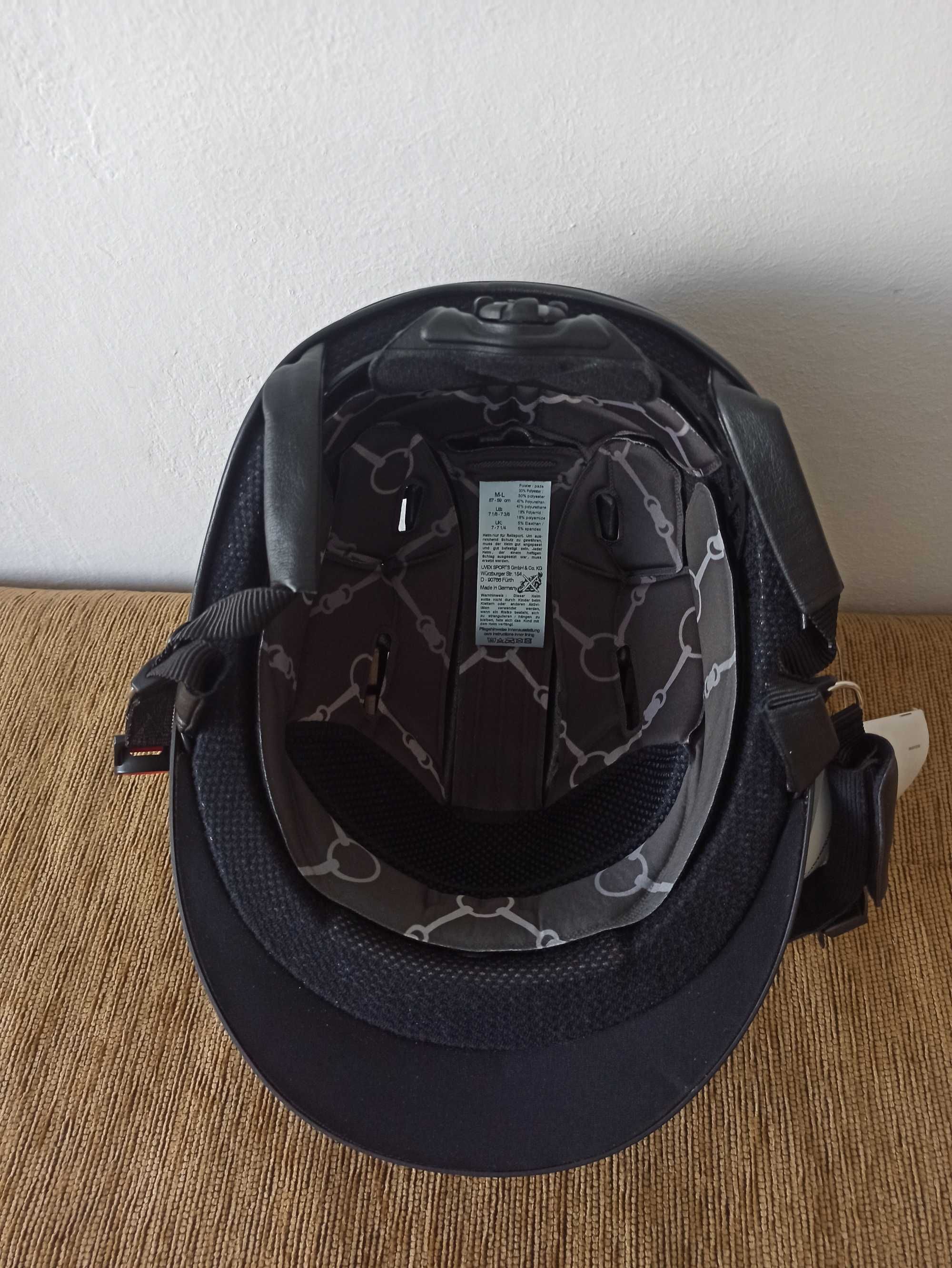 Cască echitație unisex Uvex Suxxeed Active. (NOUĂ)