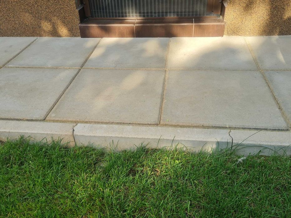 Plăci Pavaj vibropresat Alb Auriu: 50 x 50, 50 x 25, 40 x 40, 40 x 20