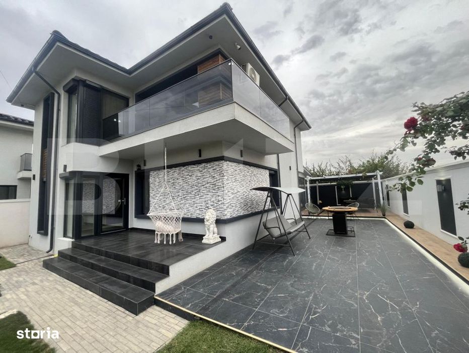 Casa deosebita, 170 mp utili, zona sud-estica, cu pompa de caldura si