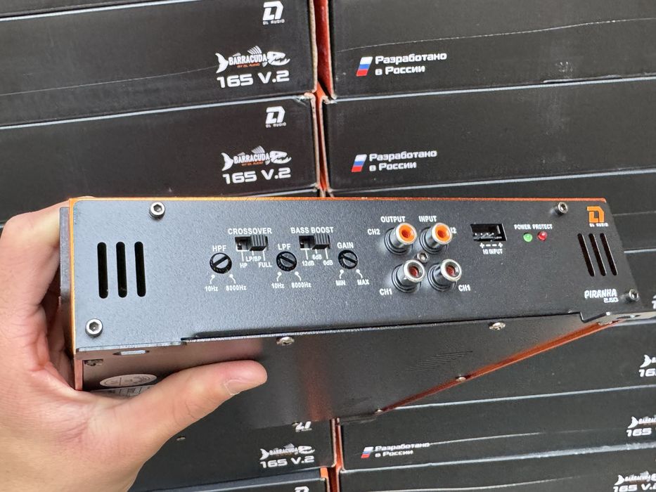 2-канальный усилитель Piranha 2.60 AB(barracuda,machete),kenwood 350w)