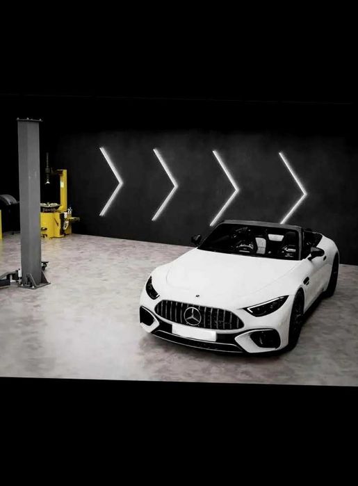 Лампы для гаража и автосервиса, соты в детейлинг