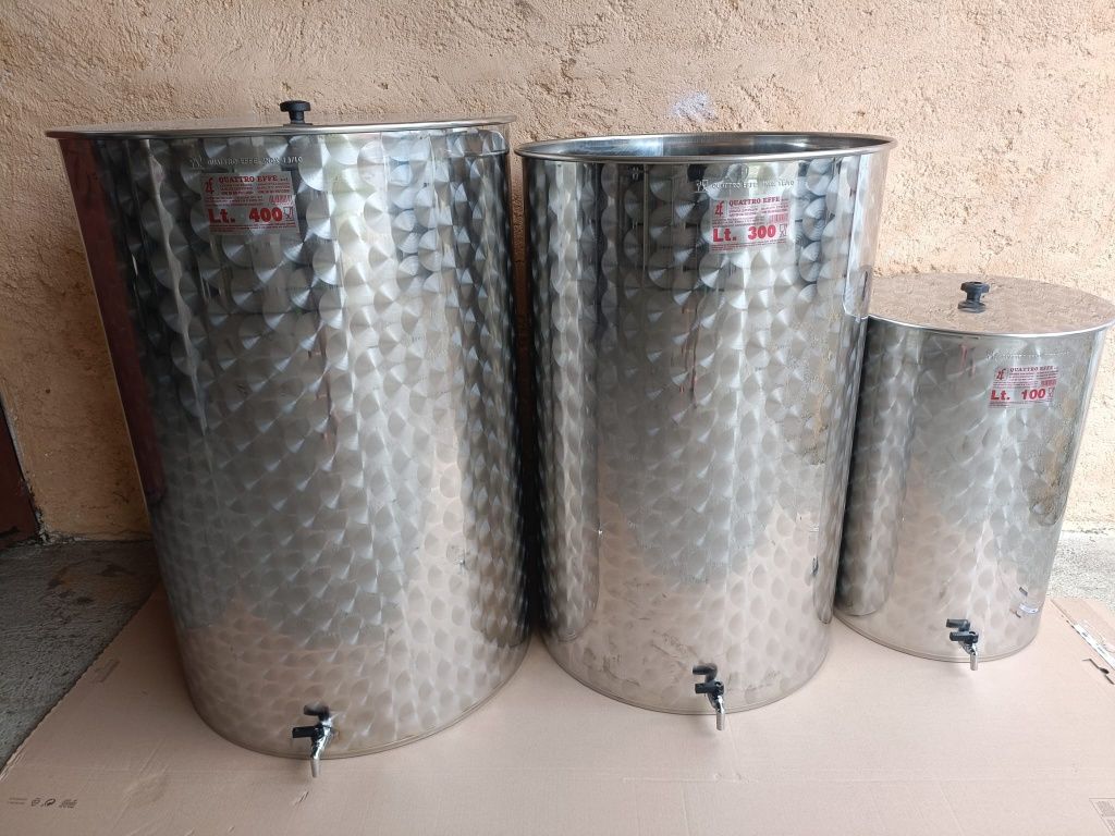 Butoi inox alimentar asi 304
