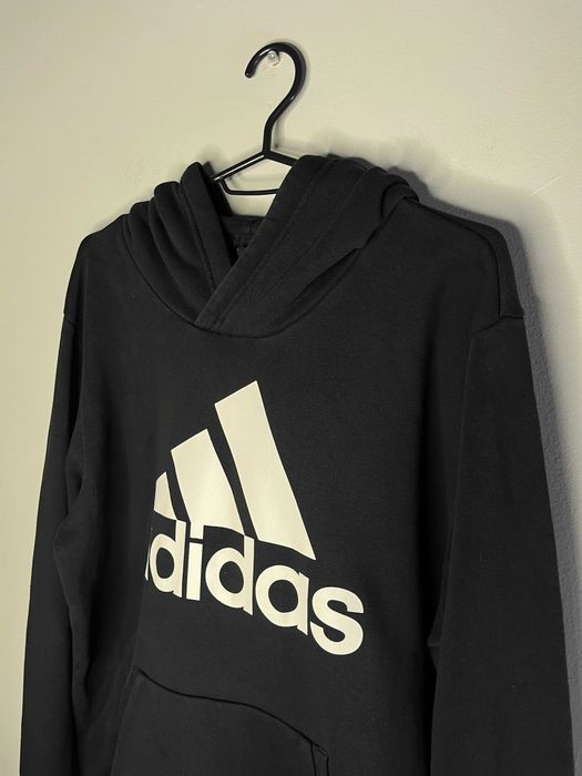 Adidas Logo Drawstring Hoodie Мъжко Горнище