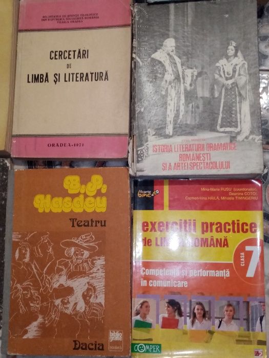 carti teatru ,dictionar ,cramatica ,limba si literatura romana divers