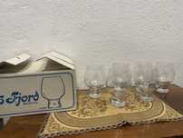 Френски комплект рекламни чаши за бира