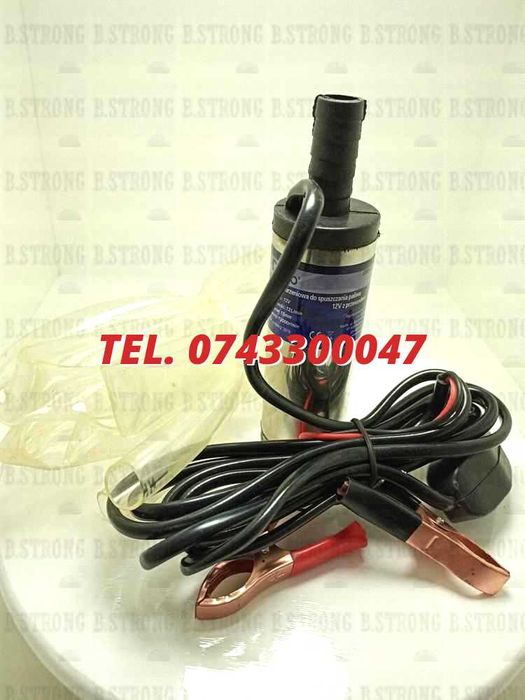 Pompa Submersibila Transfer Orice Lichid Vin Motorina 12lminut 12v