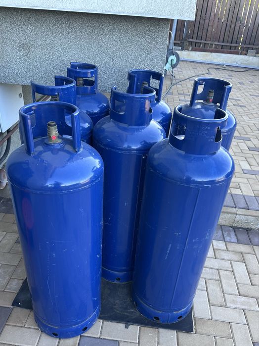 Butelii GPL 80 ltr. si centralina de 4
