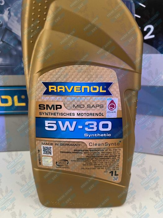 Ulei Ravenol 5w30 1l SMP Audi, VW, Seat, Skoda, BMW, Mercedes