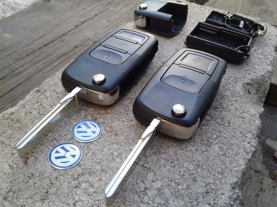 Выкидной ключ VW, Skoda, подходит на ЛЮБОЕ авто! + заготовка