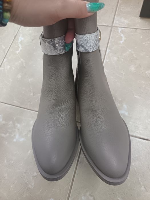 Botine piele noi