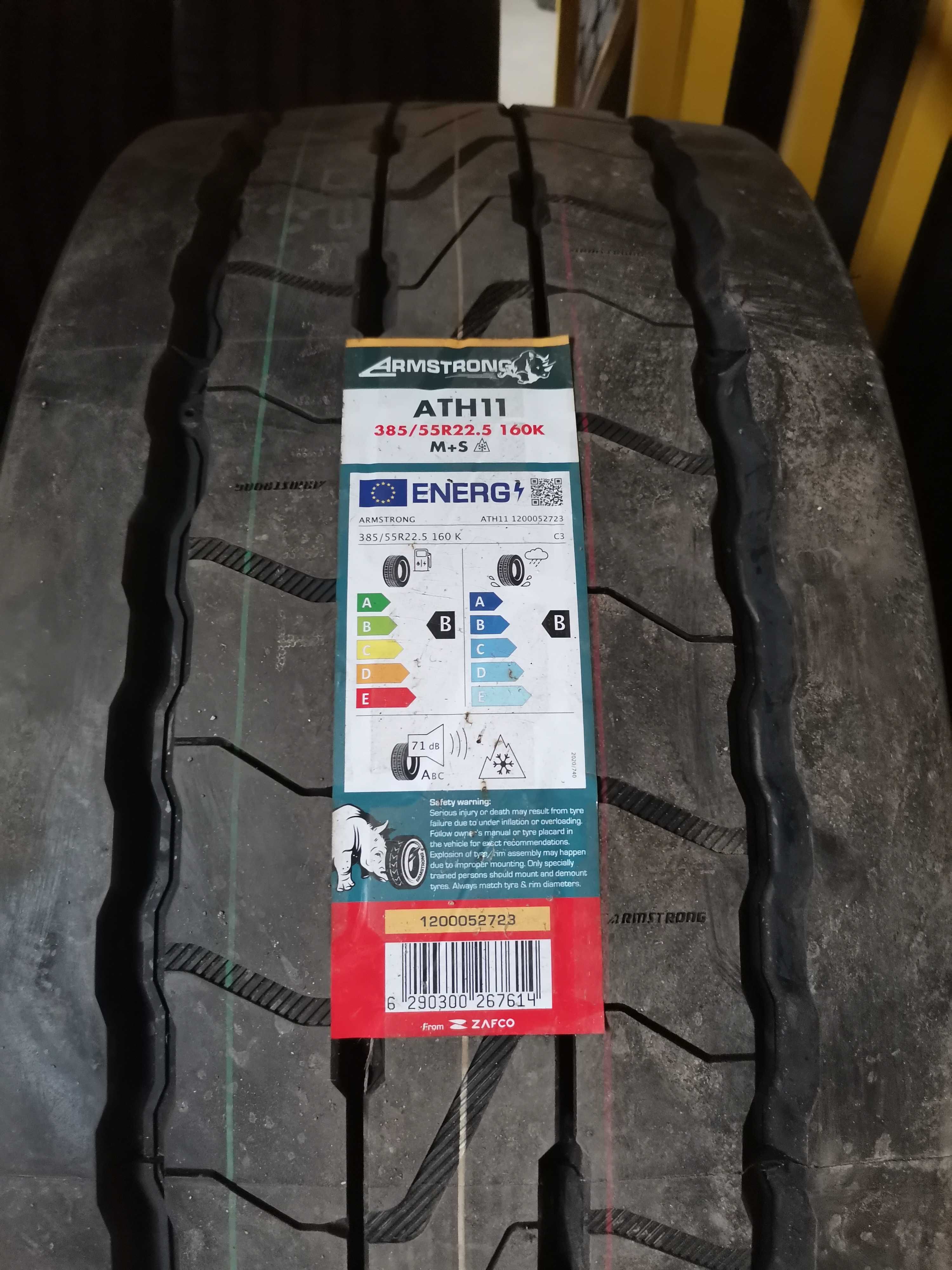 Anvelope camion noi Armstrong 385/65R22,5