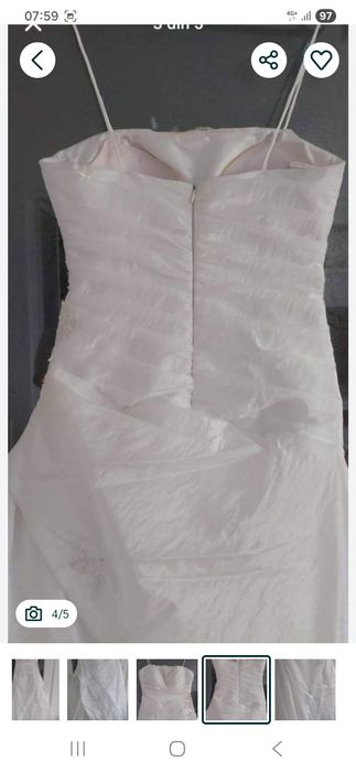 Vând rochie mireasa