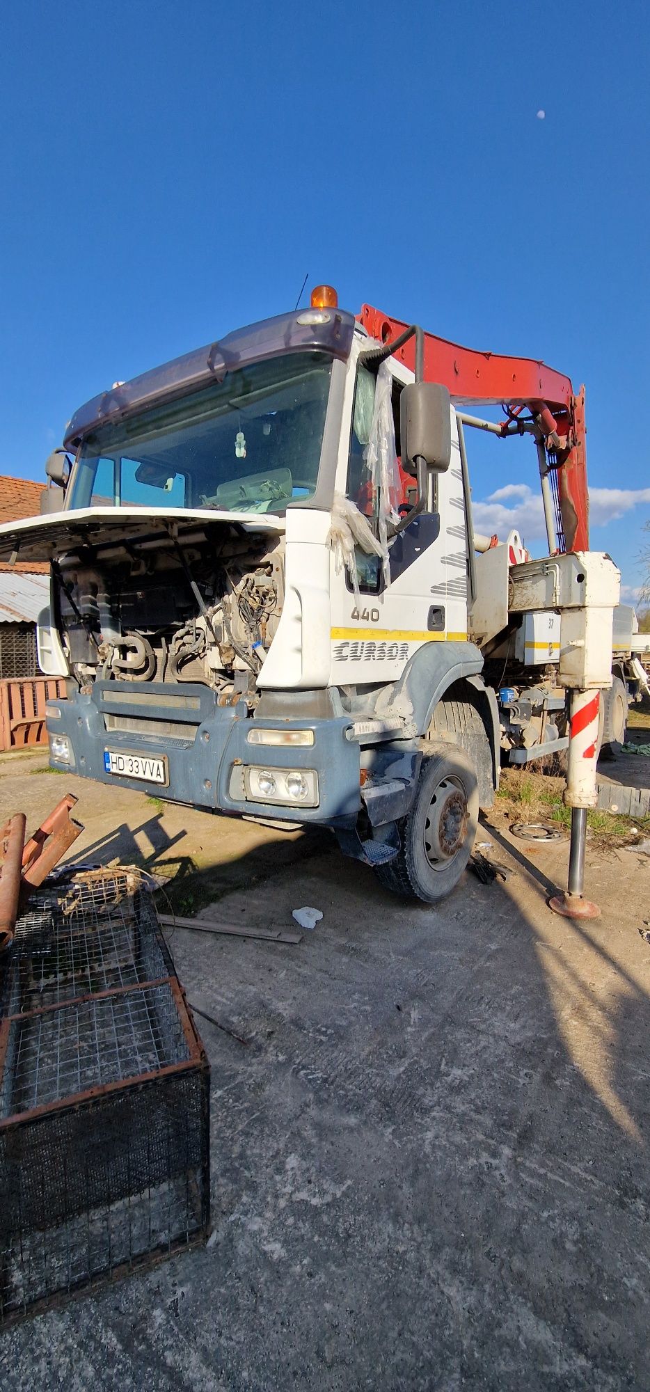 Pompa beton iveco