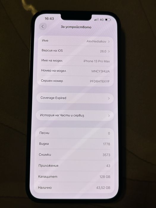 Iphone 13 Pro Max Alpine Green 128GB
