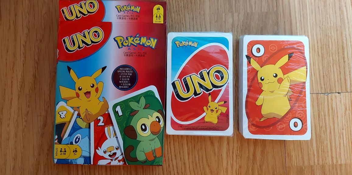 Carti de joc UNO pokemon/MarioBros/BTS/Barbie/PawPatrol/Harry Potter
