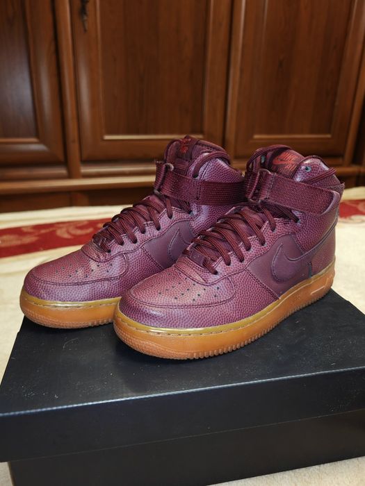 Nike Wmns Air Force 1 Hi Se 860544 600 Special Edition Night Maroon SE