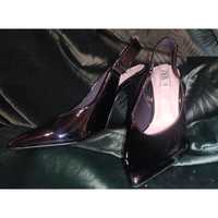 Черни лачени Зара Zara обувки