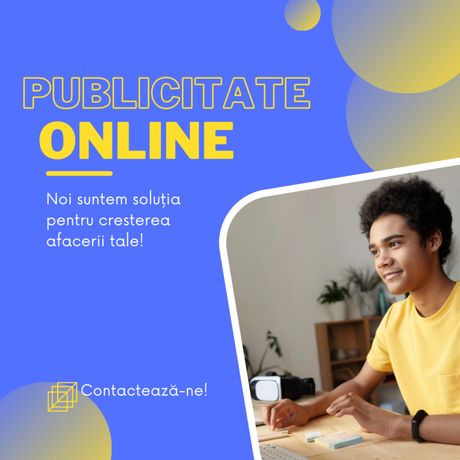 Publicitate Online (promovare afacere,flyere,carti vizita,logo,bannere