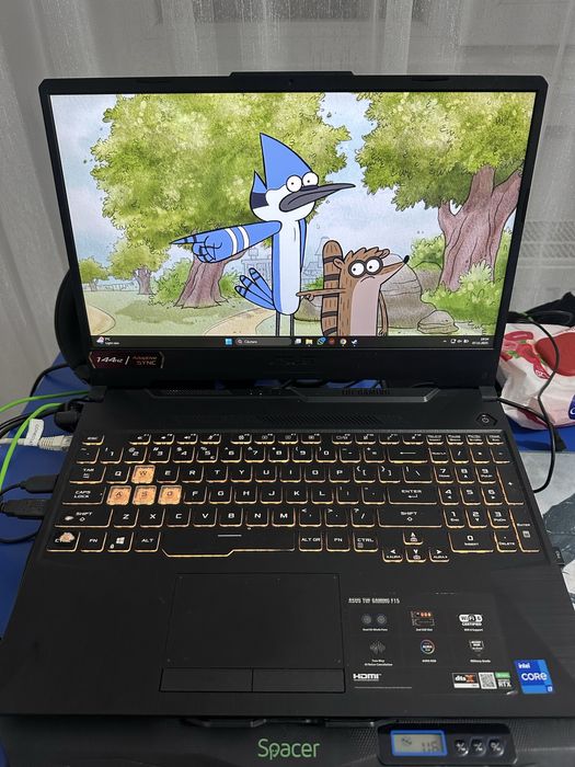 Laptop Asus tuf gaming rtx 3060 i7 11800h