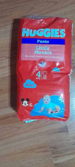 Scutece Pants Soft Comfort Boy Huggies Nr. 4, 9-14 kg, 52 bucati